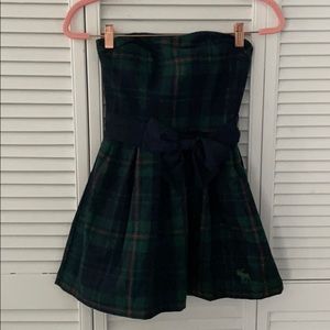 Abercrombie & Fitch Holiday Plaid Dress Size 00